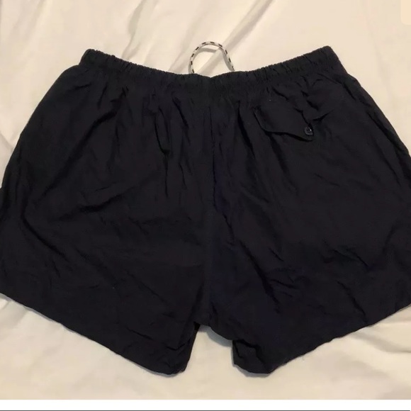 Sz L Nautica Navy Swim Trunks Bathing Suit - Picture 3 of 4